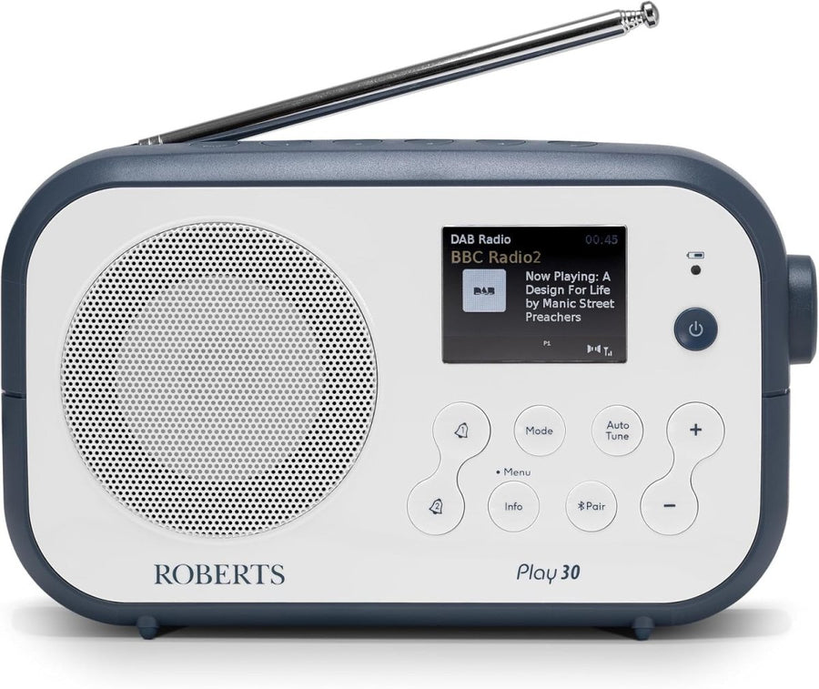Portable DAB/DAB+ FM Digital Radio with Bluetooth & Colour Display - Kwikley
