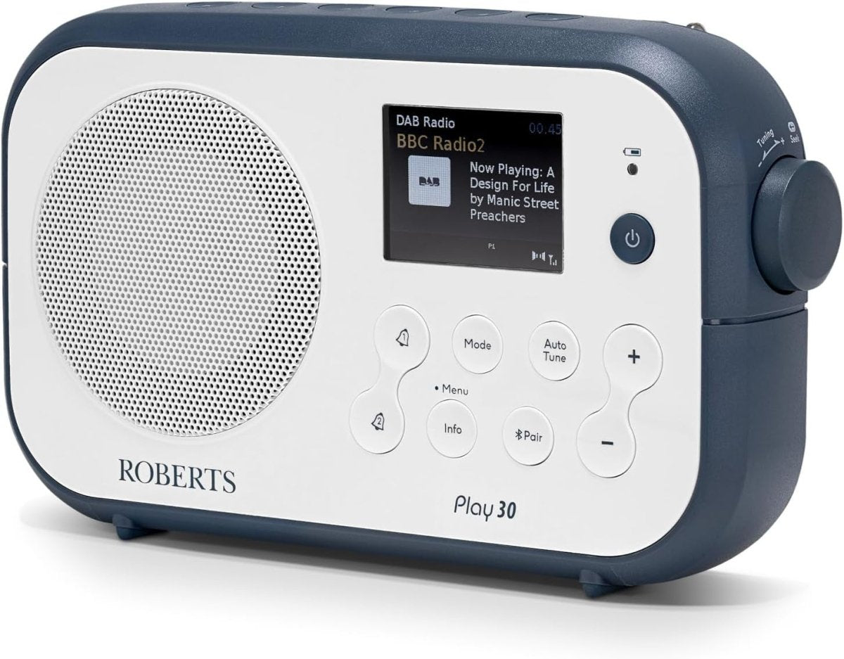 Portable DAB/DAB+ FM Digital Radio with Bluetooth & Colour Display - Kwikley