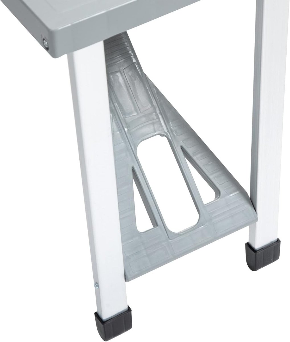 Portable Foldable Picnic Table with Chairs & Umbrella Hole Outdoor Camping - Kwikley