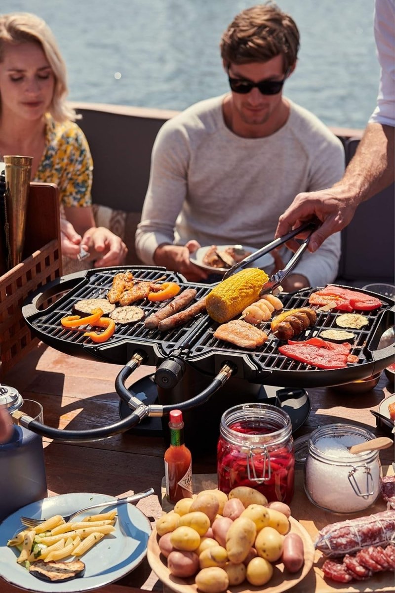 Portable Gas BBQ Grill Foldable Lightweight Outdoor Cooking Camping Patio Travel - Kwikley