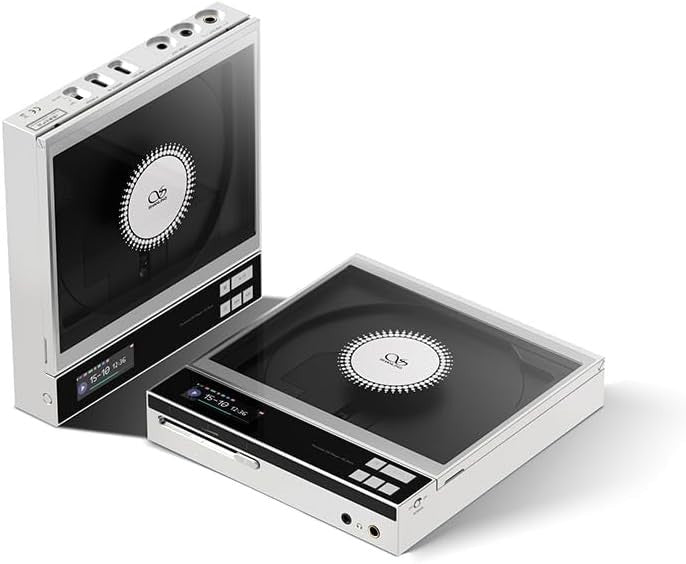 Portable HiFi CD Player Lossless DAC Bluetooth USB 5500mAh Audio - Kwikley