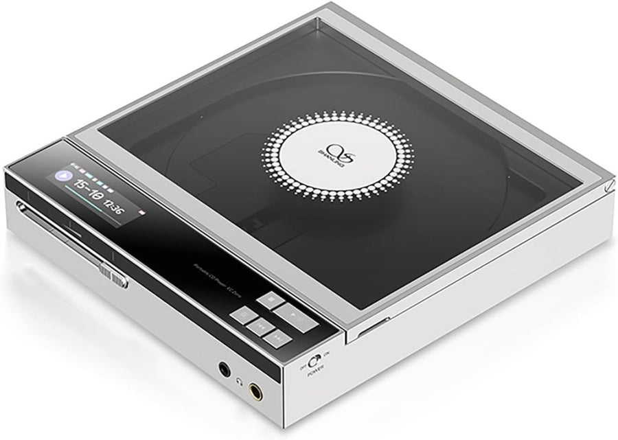 Portable HiFi CD Player Lossless DAC Bluetooth USB 5500mAh Audio - Kwikley