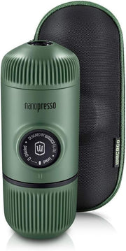 Portable Manual Espresso Maker Moss Green | High - Pressure Travel Coffee Machine - Kwikley