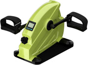 Portable Under Desk Pedal Bike LCD Adjustable Resistance Arm Leg - Kwikley