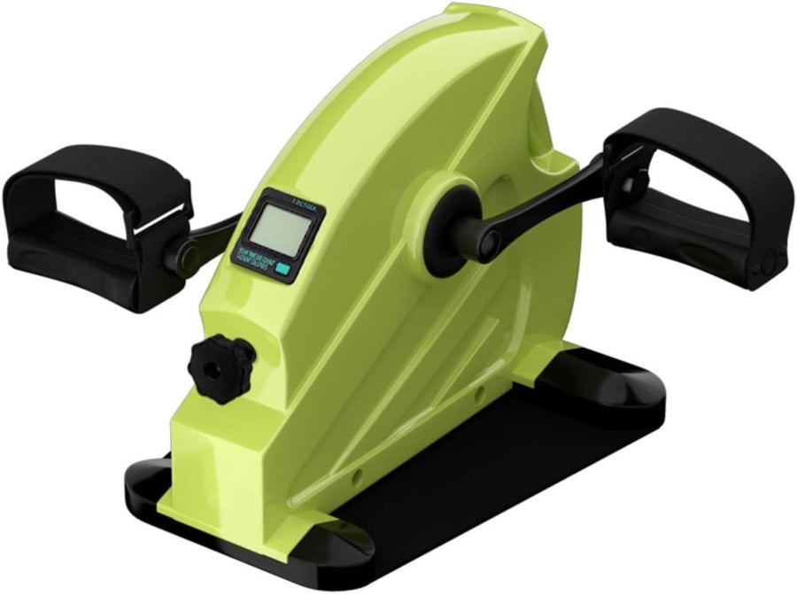 Portable Under Desk Pedal Bike LCD Adjustable Resistance Arm Leg - Kwikley