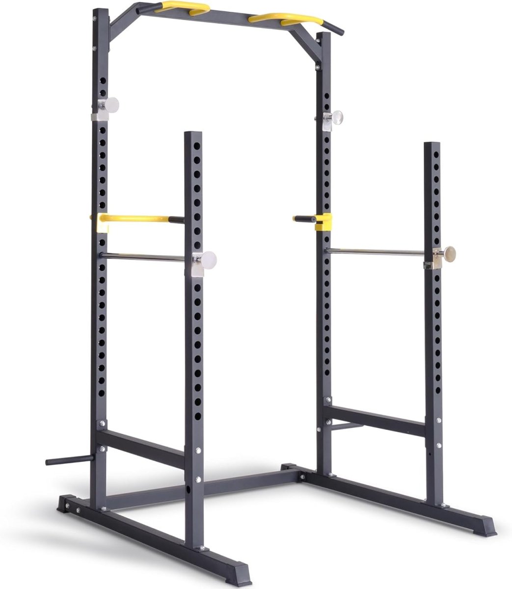 Power Rack Home Gym Strength Training Cage Squat Bench Press Pull Up - Kwikley