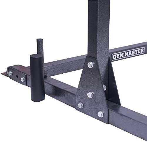 Power Rack Squat Cage Black with Pull Up Bar | Home Gym Strength - Kwikley