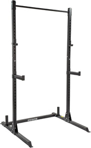 Power Rack Squat Cage Black with Pull Up Bar | Home Gym Strength - Kwikley