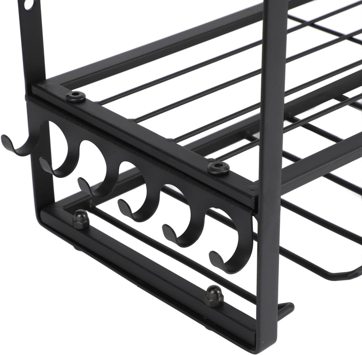 Power Tool Organizer Wall Mount 4 Tier Drill Holder Rack - Kwikley