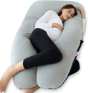 Pregnancy Body Pillow Full Length Side Sleeper Maternity Back Support - Kwikley