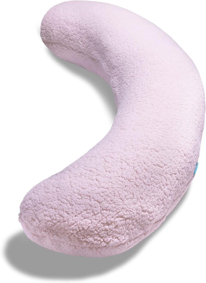 Pregnancy Full Body Pillow Back Hip Support Soft Sherpa Side Sleeper - Kwikley
