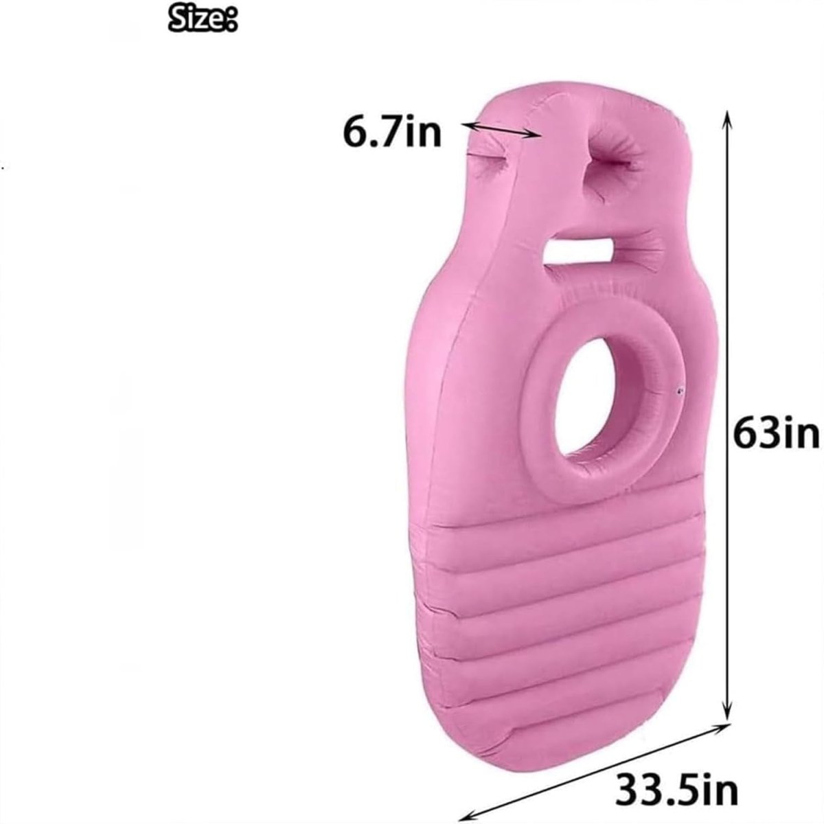 Pregnancy Pillow Adjustable Maternity Support Cushion for Side Sleepers - Kwikley