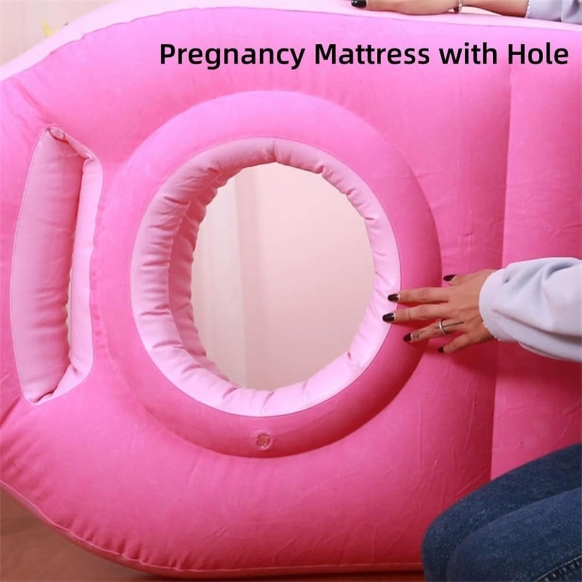 Pregnancy Pillow Adjustable Maternity Support Cushion for Side Sleepers - Kwikley