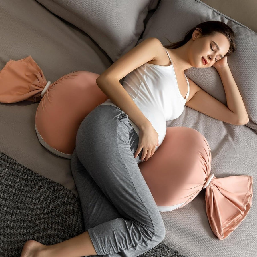 Pregnancy Pillow Full Body U Shaped Maternity Support Sleeping Cushion 57" - Kwikley