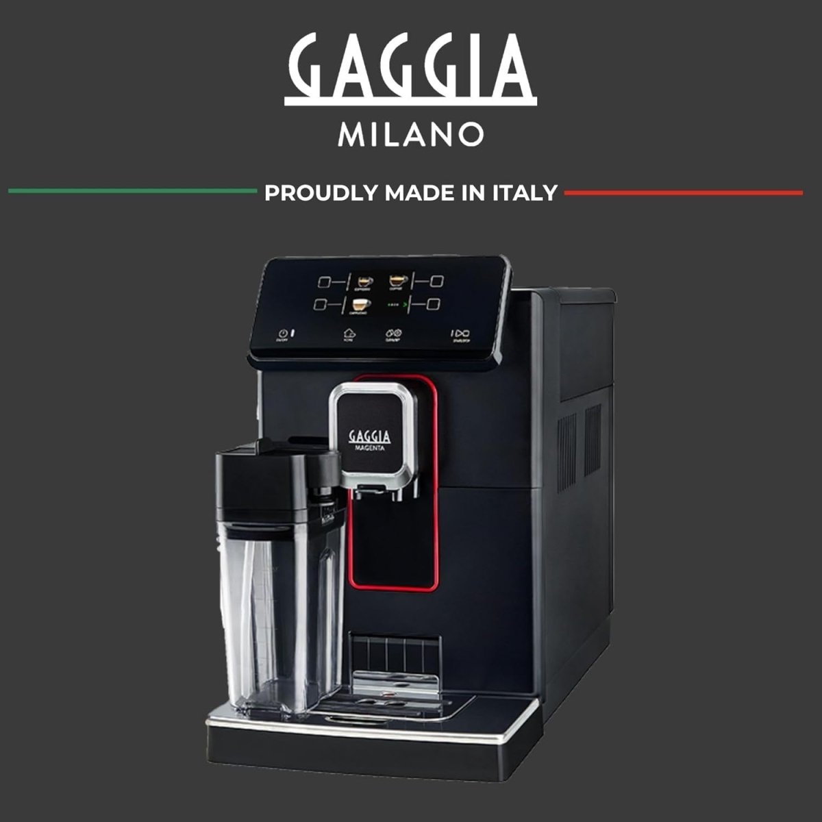 Premium Bean - to - Cup Coffee Machine | Auto Milk Carafe | 12 Drinks | 1400W - Kwikley