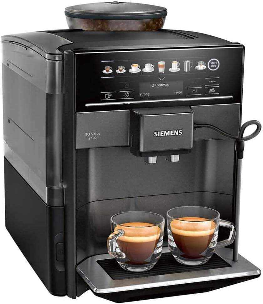 Premium Bean - to - Cup Espresso Machine | 1475W Power | Touch Control | Milk Coffee - Kwikley