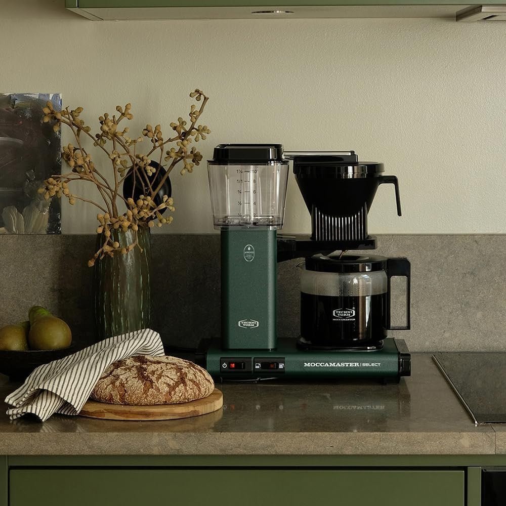 Premium Filter Coffee Machine 1.25L Fast Brew Copper Heating High Precision - Kwikley