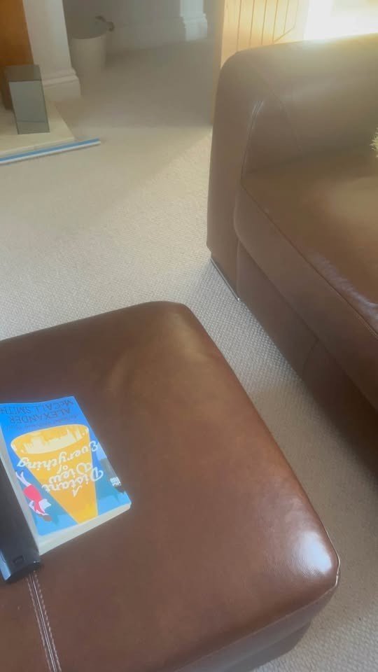 Prestige Brown Leather Corner Sofa + Footstool (PTP) - Kwikley