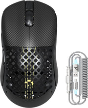 Pro 40K DPI Wireless Gaming Mouse 41g Carbon Tri - Mode RGB - Kwikley