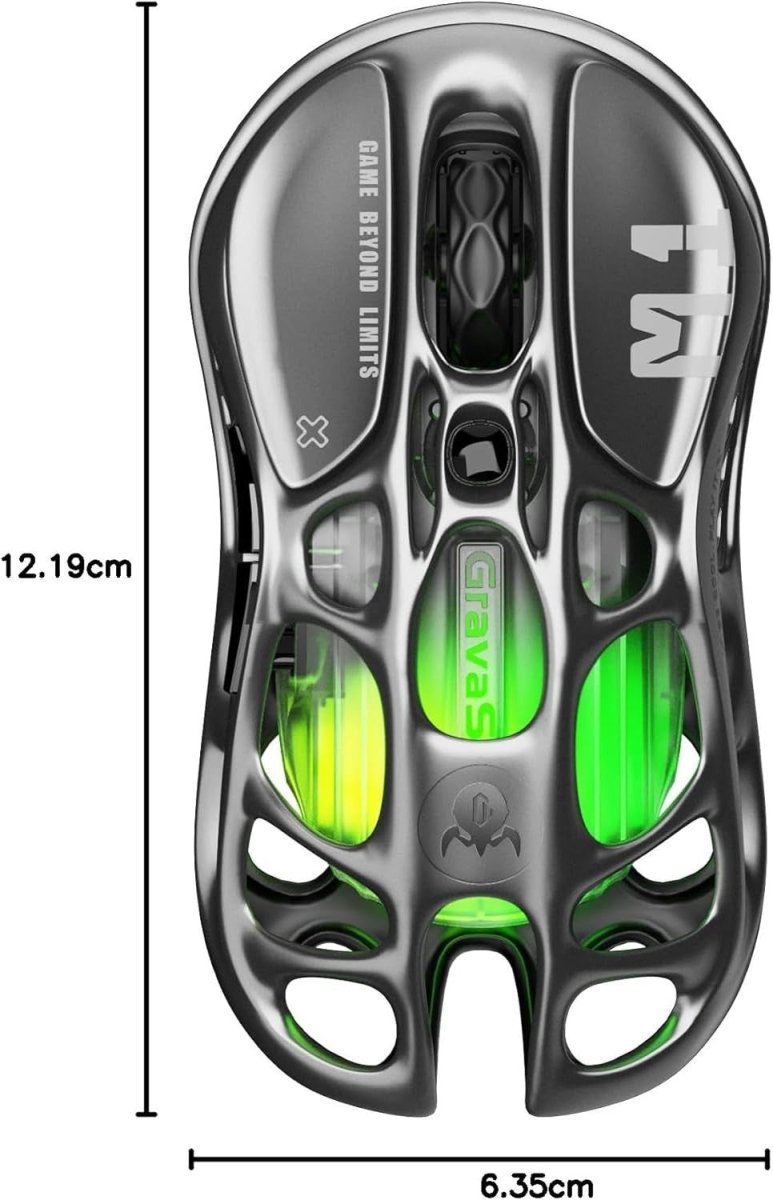Pro Wireless Gaming Mouse 26000 DPI 200H Battery RGB 3 Mode - Kwikley