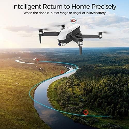 Professional 4K Camera Drone for Kids & Adults, 30 Min Flight, Auto Return - Kwikley