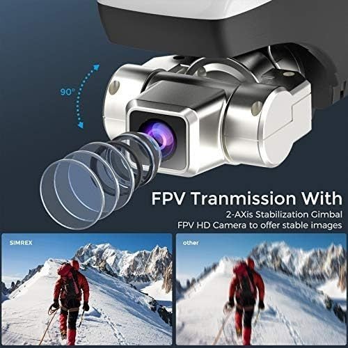 Professional 4K Camera Drone for Kids & Adults, 30 Min Flight, Auto Return - Kwikley