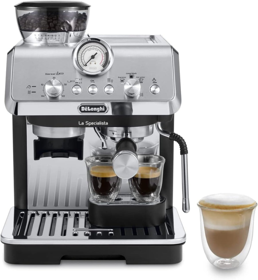 Professional Barista Coffee Machine | Bean to Cup Grinder | Dual Espresso Maker - Kwikley