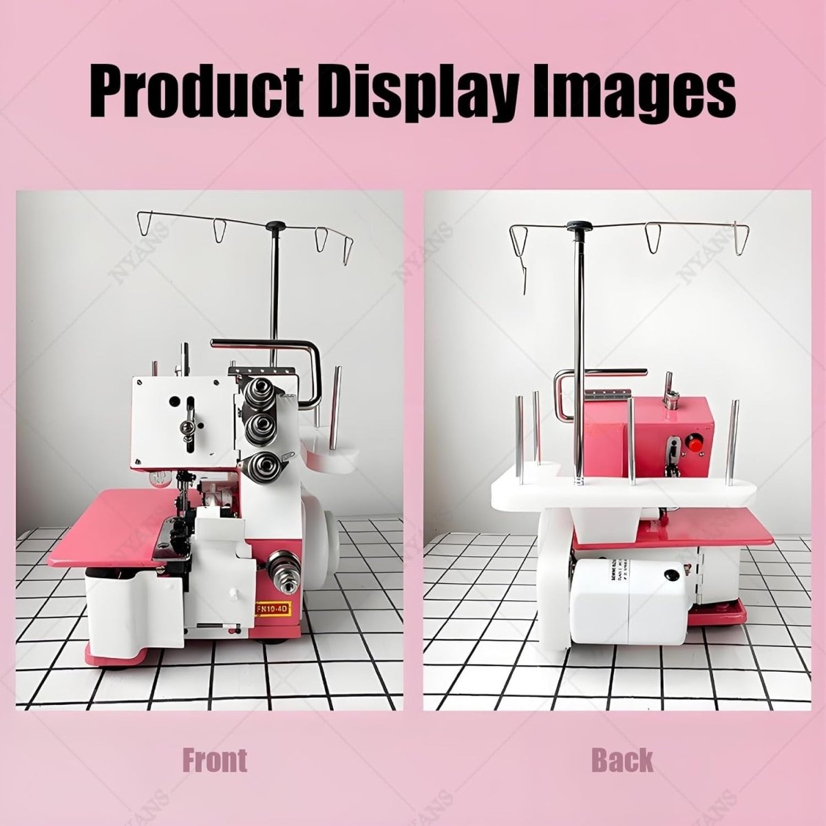 Professional Overlock Sewing Machine 1200SPM LED Heavy Duty Serger - Kwikley