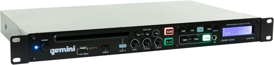 Professional Rackmount CD MP3 USB Player Anti Shock Audio System - Kwikley