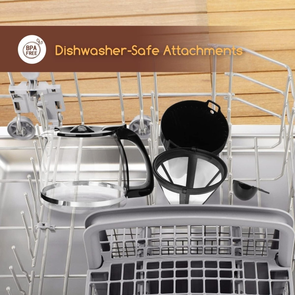 Programmable Filter Coffee Machine 1.5L | 24hr Timer | Anti - Drip | Keep Warm - Kwikley