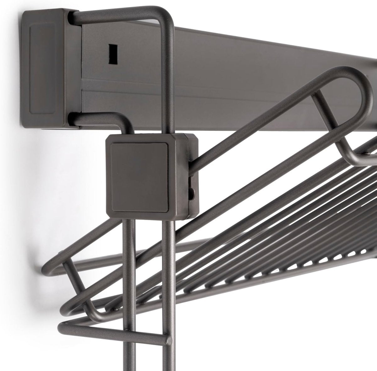Pull Out Shoe Rack Closet Organizer Sliding 4 Tier Storage - Kwikley