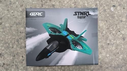RC Plane Quadcopter 360° Flips LED Lights 2 Batteries Kids Adults Toy - Kwikley