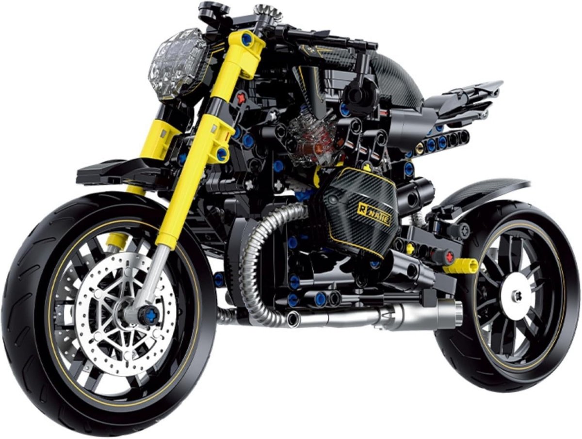 Realistic Motorcycle Model Kit with Moving Parts & Easy Step - by - Step Build - Kwikley