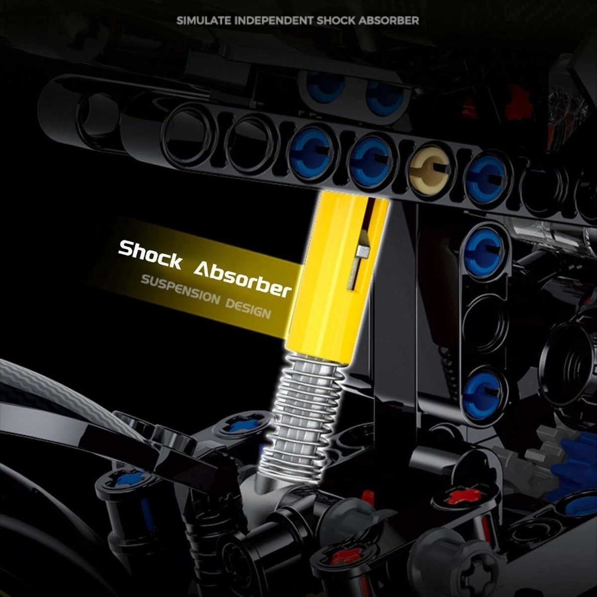 Realistic Motorcycle Model Kit with Moving Parts & Easy Step - by - Step Build - Kwikley