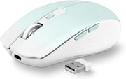 Rechargeable Bluetooth Mouse 1600 DPI Wireless 6 Button - Kwikley