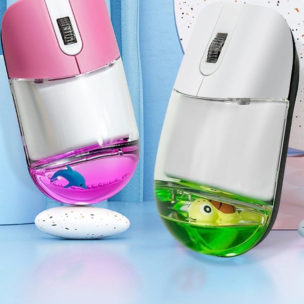 Rechargeable Cute Wireless Mouse Bluetooth Silent Laptop PC - Kwikley