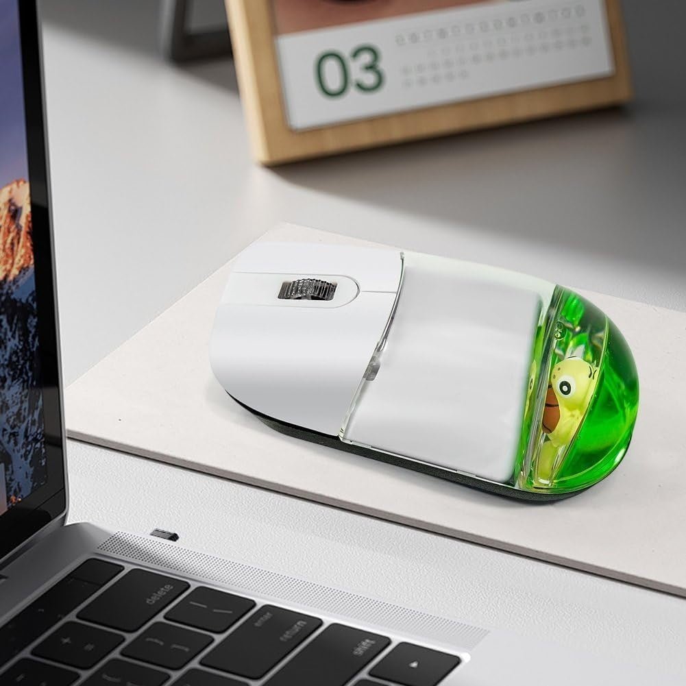 Rechargeable Cute Wireless Mouse Bluetooth Silent Laptop PC - Kwikley