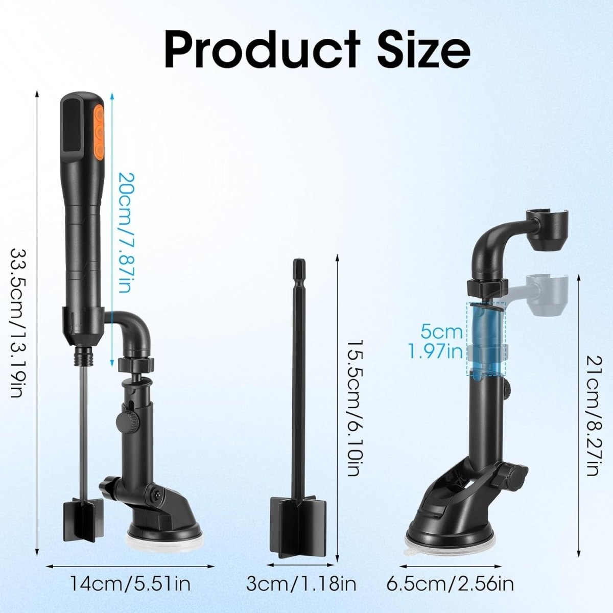Rechargeable Resin Mixer Electric Epoxy Stirrer 3 Speed Forward Reverse - Kwikley