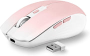 Rechargeable Wireless Mouse Bluetooth 1600 DPI 6 Buttons - Kwikley