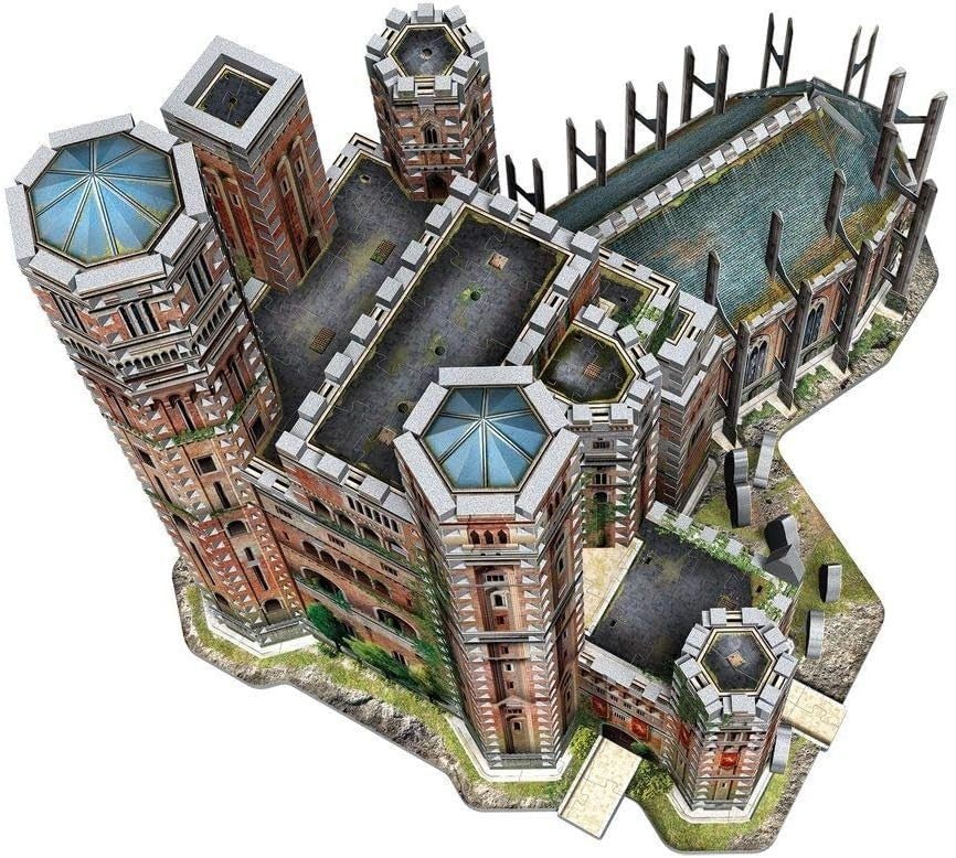 Red Keep 3D Puzzle Fantasy Castle Model 845 Piece Collectors Build Kit - Kwikley