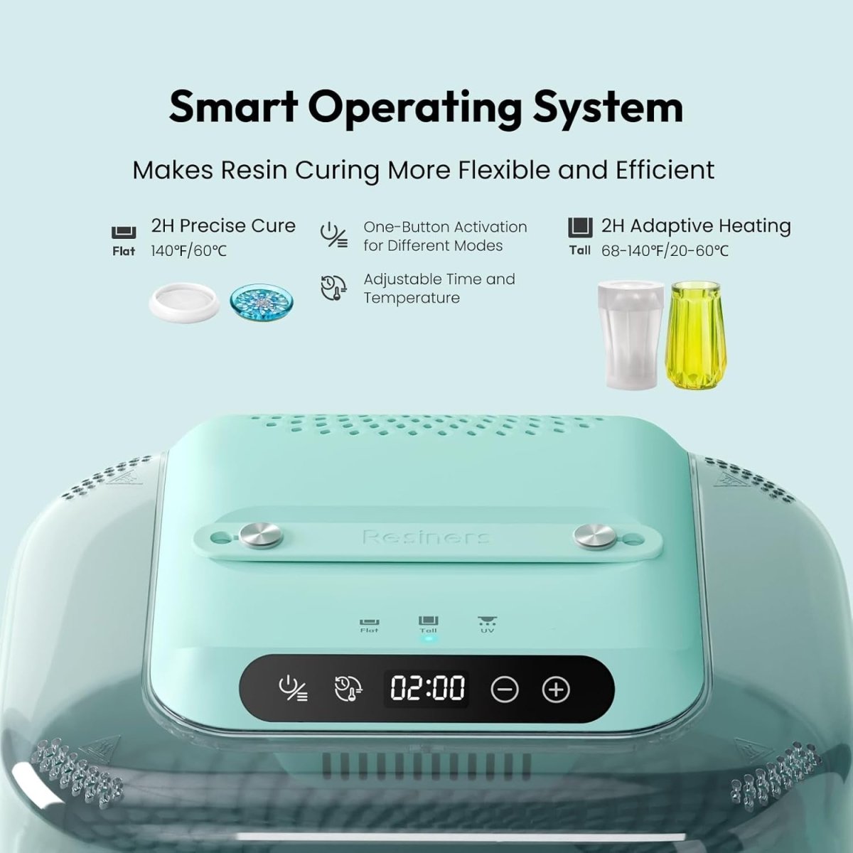 Resin Curing Machine UV Light Auto Timer Temperature Control Dryer - Kwikley