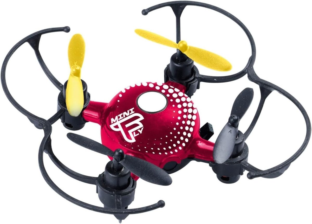 Revell Mini Fly RC Drone 4 - Channel Infrared 6 - Axis LED 8cm Quadcopter - Kwikley