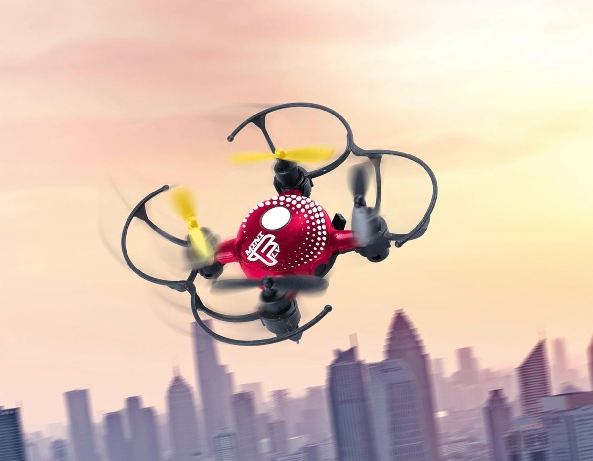Revell Mini Fly RC Drone 4 - Channel Infrared 6 - Axis LED 8cm Quadcopter - Kwikley