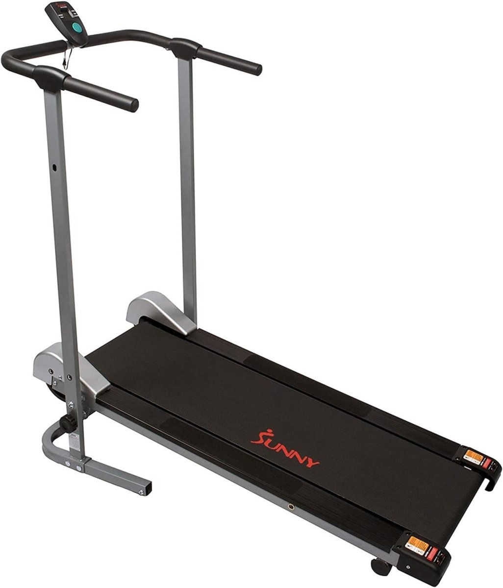 Row-N-Ride Squat Trainer + Foldable Manual Treadmill Bundle LCD - Kwikley