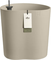 Self Watering Plant Pot 38x43cm Taupe Indoor Outdoor Planter - Kwikley