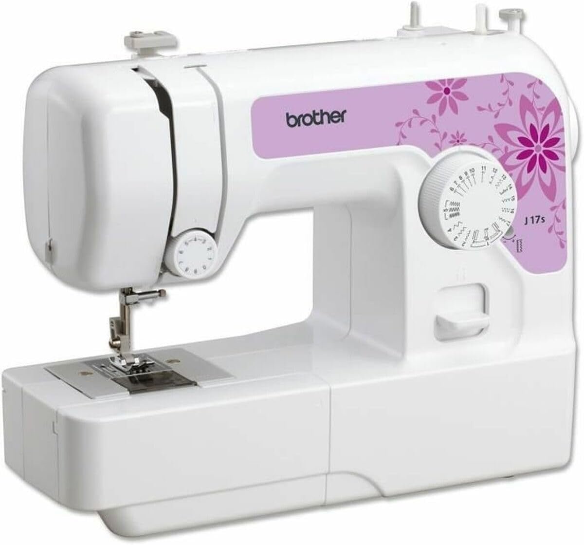 Semi Automatic Sewing Machine Electric Easy Stitch Craft Repair White - Kwikley