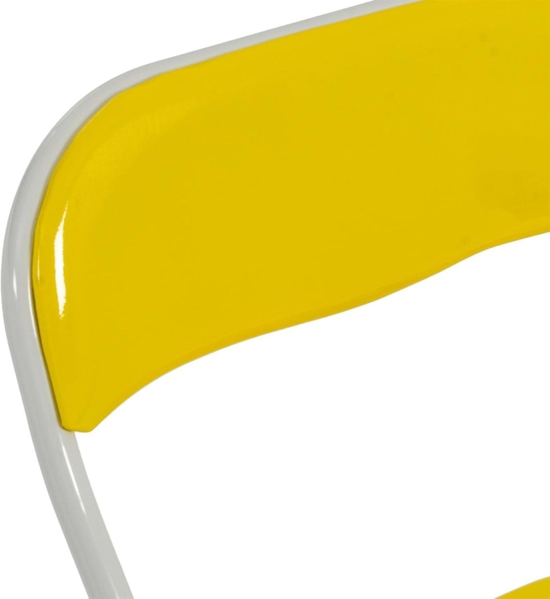 Set of 2 Foldable Padded Chairs Durable Metal Kitchen Office Seating - Kwikley