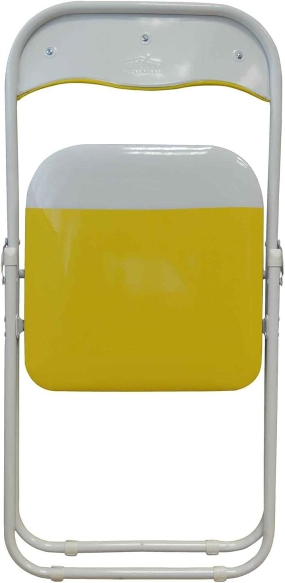 Set of 2 Foldable Padded Chairs Durable Metal Kitchen Office Seating - Kwikley