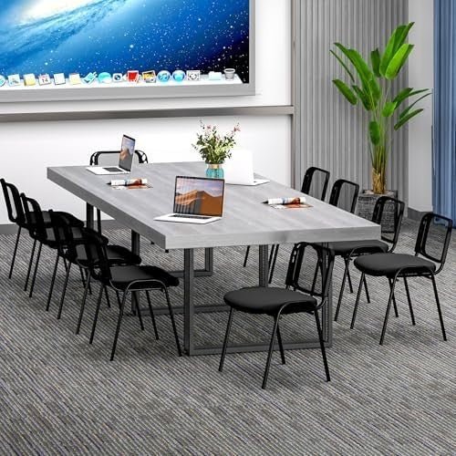 Set of 5 Stackable Reception Chairs Mesh Office Guest - Kwikley