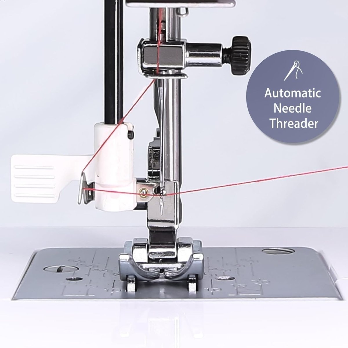 Sewing Machine 105 Stitch Applications Auto Threader Servo Motor - Kwikley
